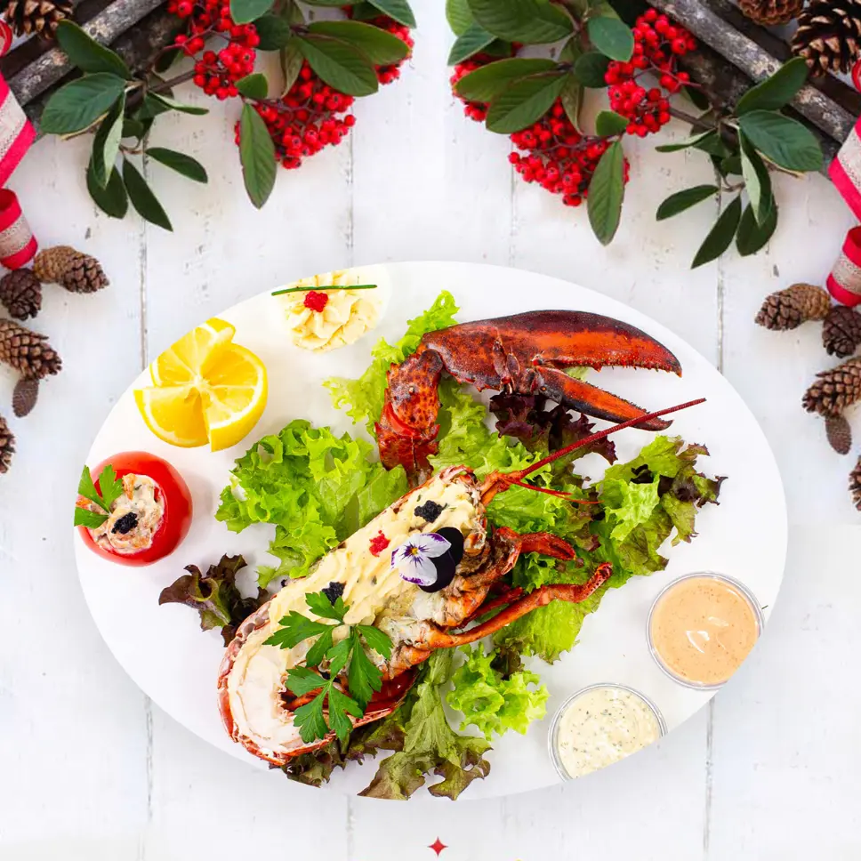 Demi Homard en belle-vue